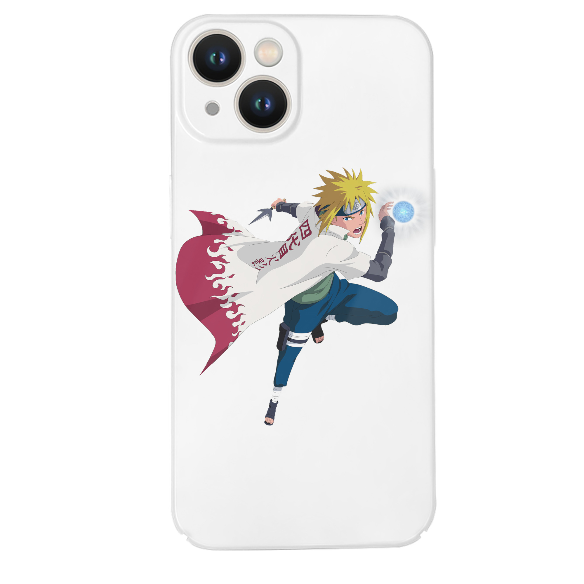 （画像用） NARUTO -ナルト- 波風 ミナト Namikaze Minato 【iPhone 14シリーズ対応】ハードケース